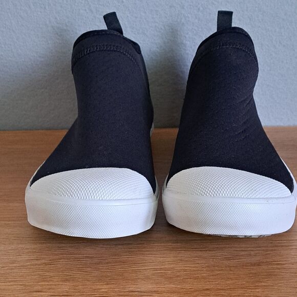 Bogs Women’s 10 Black Kicker Bootie Rain Chelsea Ankle Fabric Boots Waterproof - Picture 3 of 10